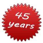 43 years In business